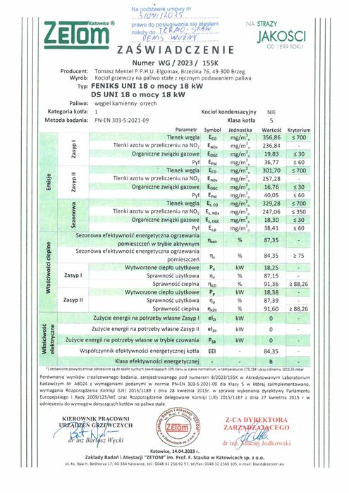 kotły na drewno węgiel 18kw do 220m2 DOSTAWA 0ZŁ piece feniks kocioł
