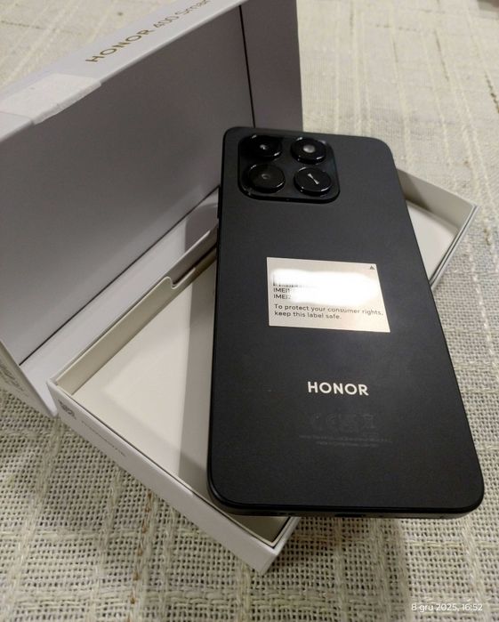 HONOR 400 SMART 5G 128GB, Czarny, Nowy