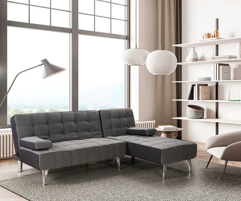 LIQUIDAÇÃO!! SOFÁ-CAMA + MESA DE CENTRO ELEVÁVEL 324€