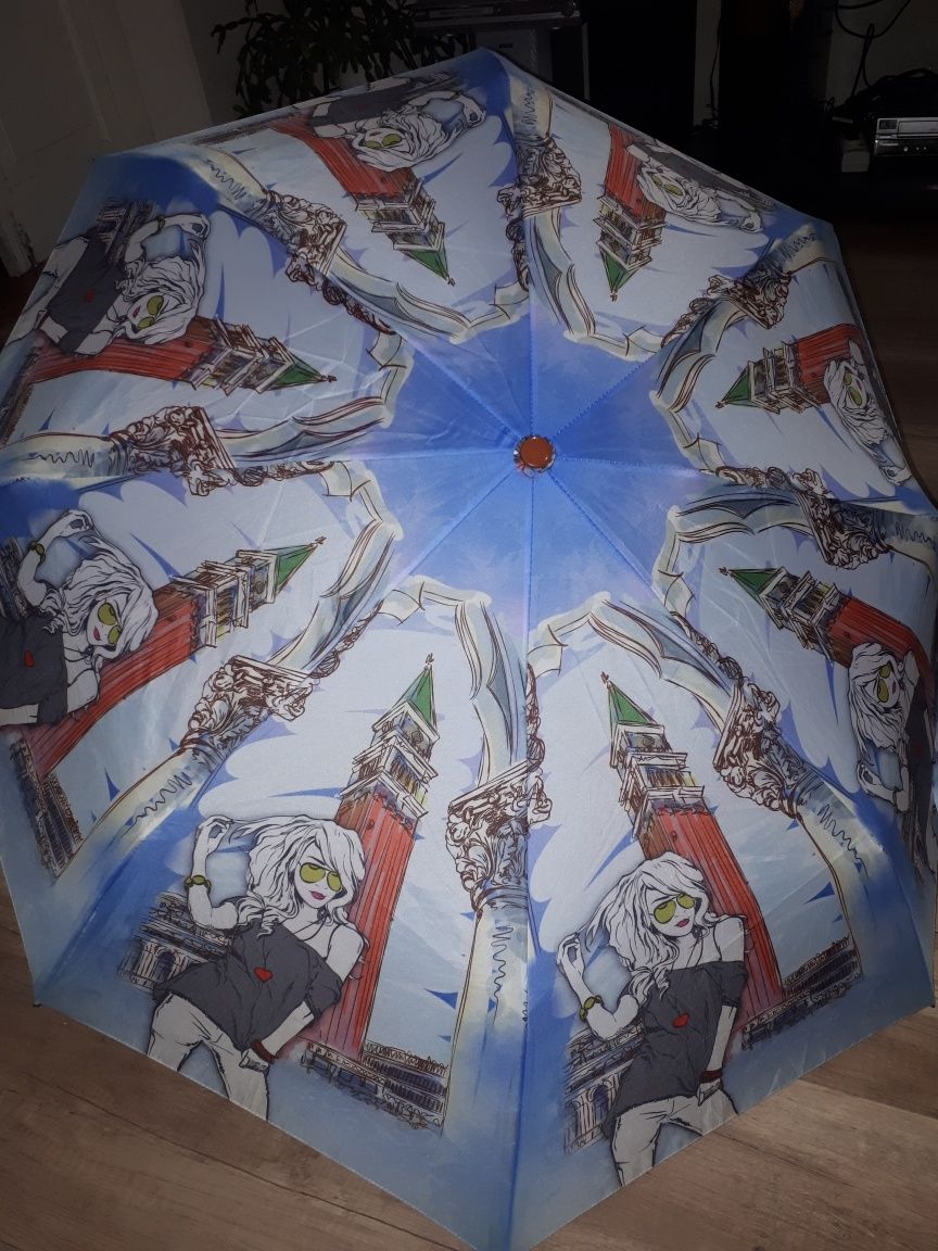 Женский механический зонт Fiaba, Ø 98 см, 8 спиц