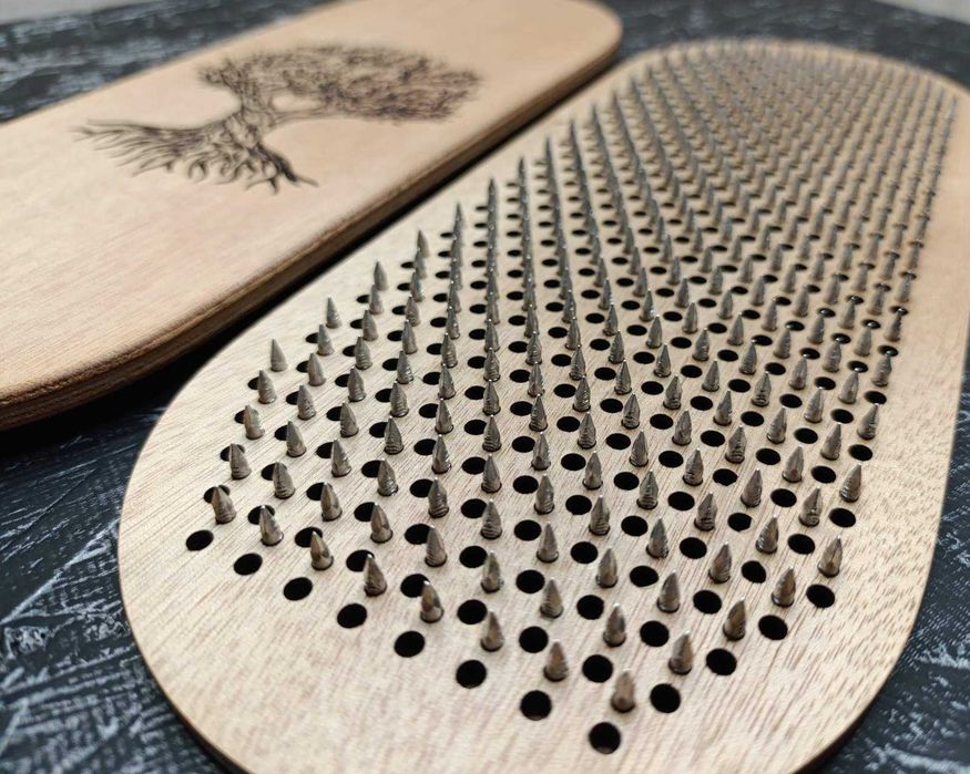 Дошка Садху. Уцінка! Доска для йоги. 10мм! Цвяхи/гвозди.