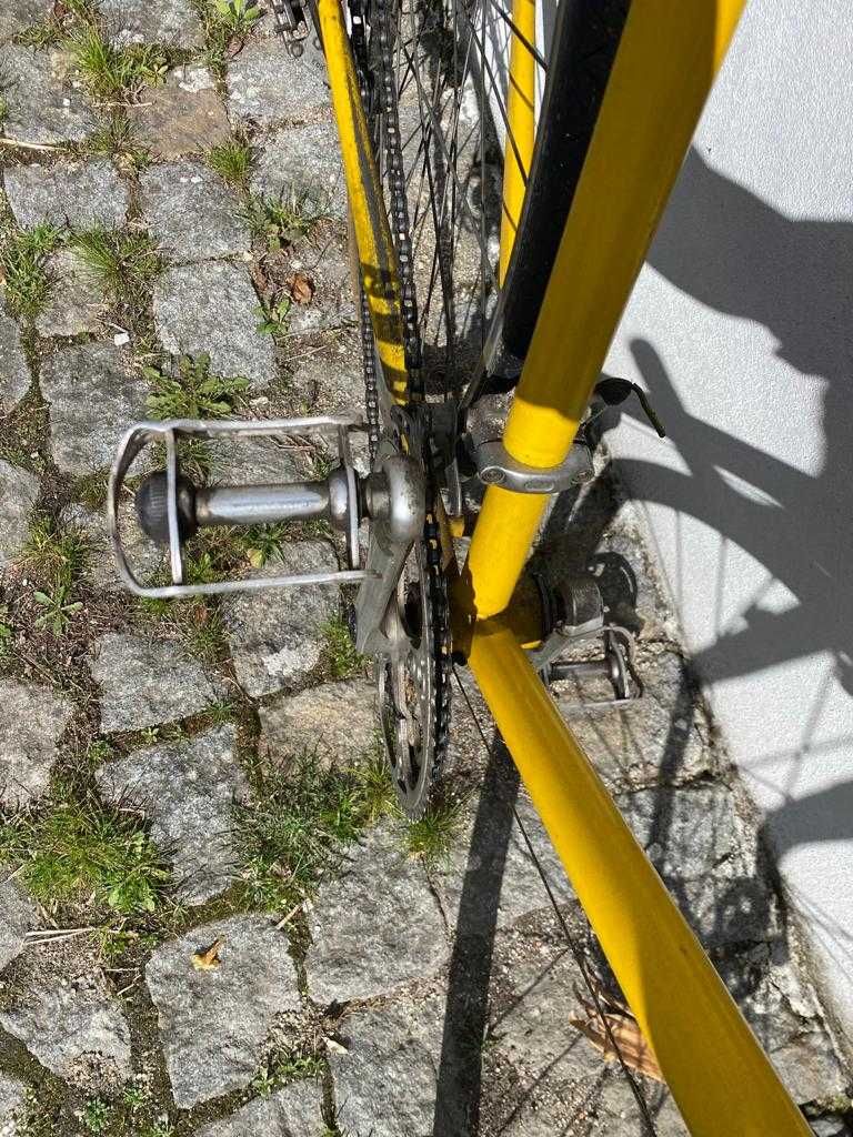 Bicicletas, com pedaleira em alumínio