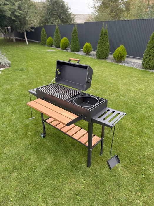 нова модель! мангал, барбекю, гриль, на 13 шампурів, топ якість!