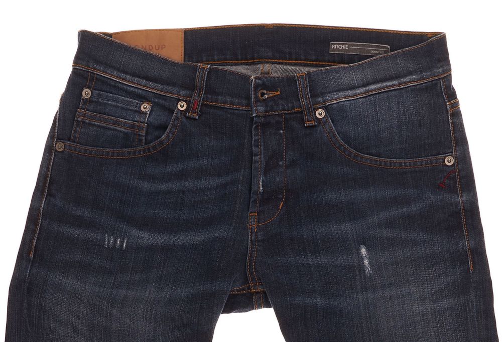 Spodnie Dondup Ritchie Skinny W33 L30 Męskie Jeans Italy