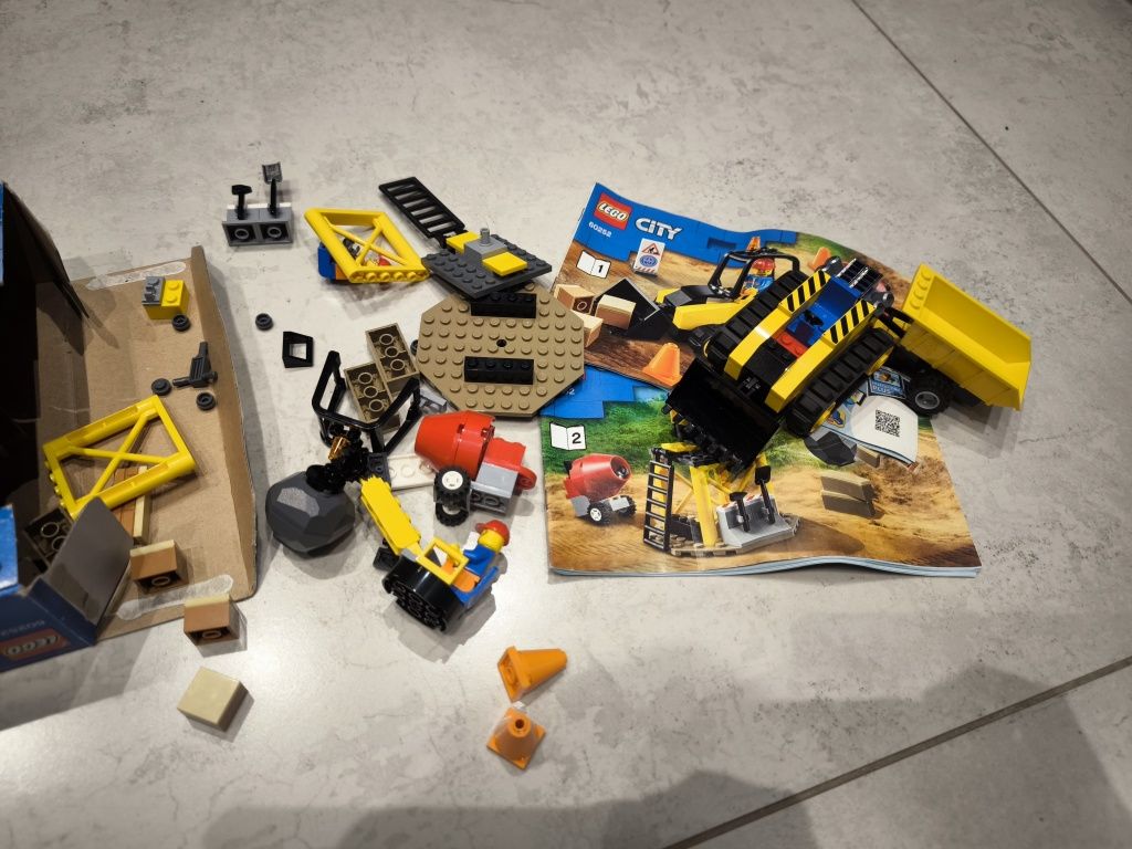 Lego city 60252 buldozer budowlany