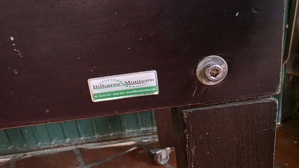 Mesa de matraquilhos