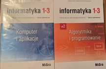 Informatyka 1-3 MiGra  2 szt zestaw
