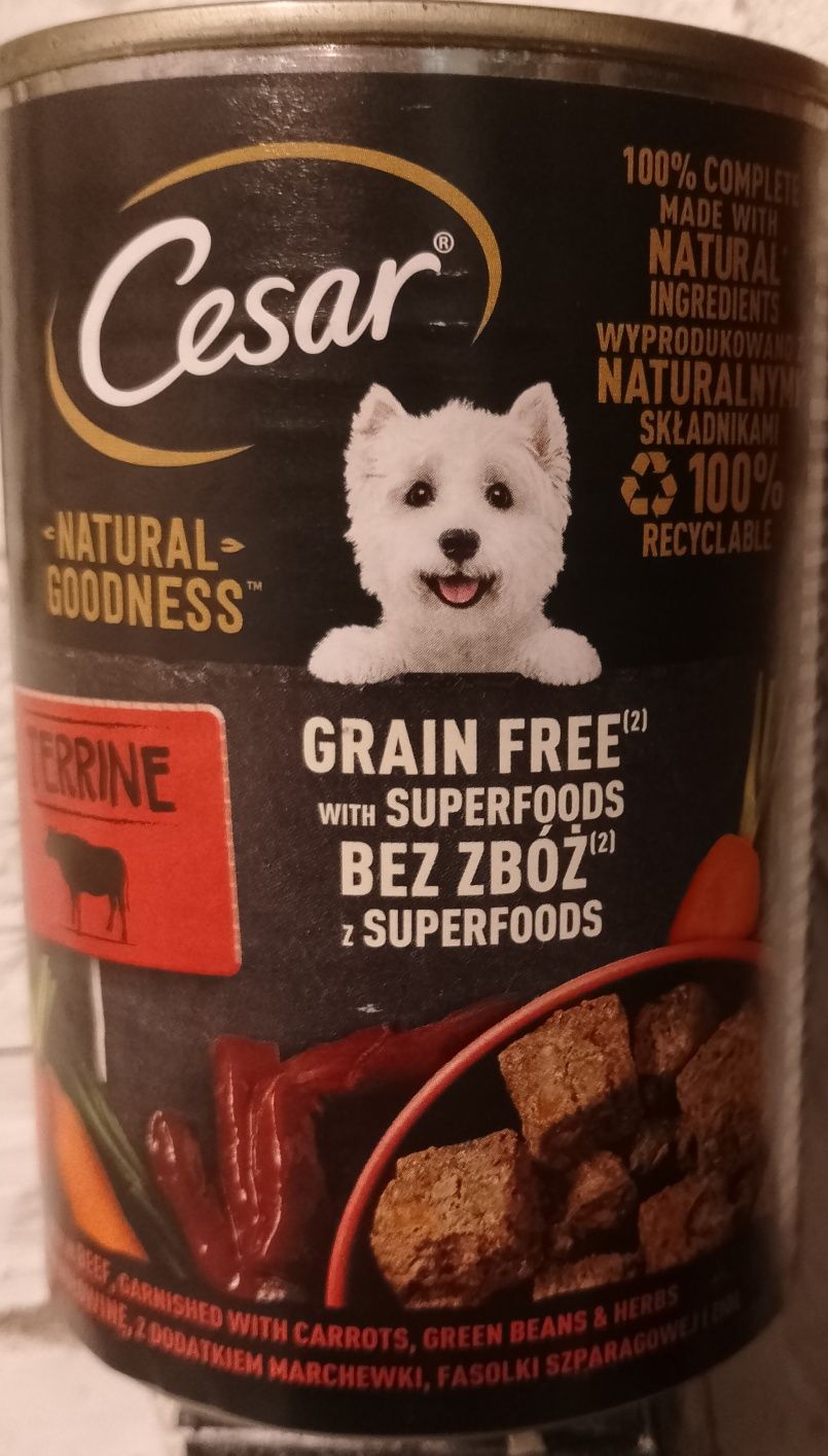 Karma mokra Cesar Wołowina 400g 6 sztuk
