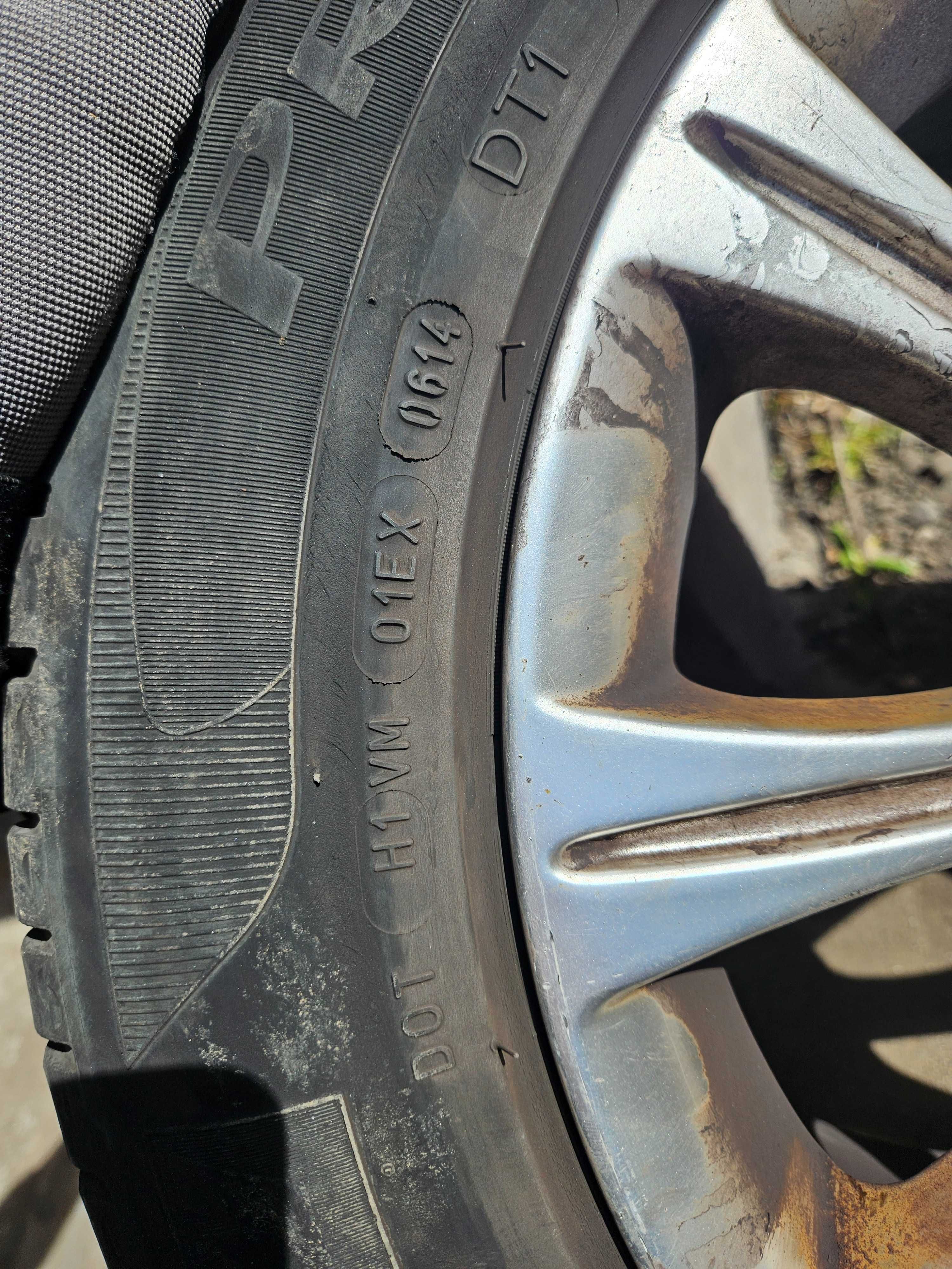 Koła BMW e39, e60 (felgi aluminiowe + opony letnie Michelin) 215/55 R1