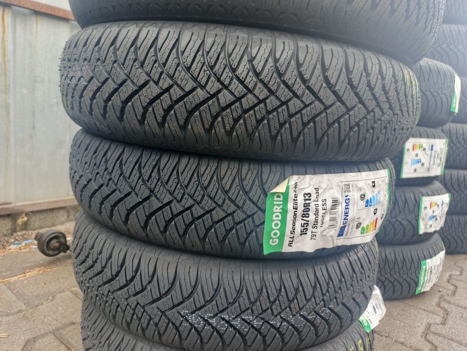 Nowe opony wielosezonowe 155/80/13 Goodride 2025r