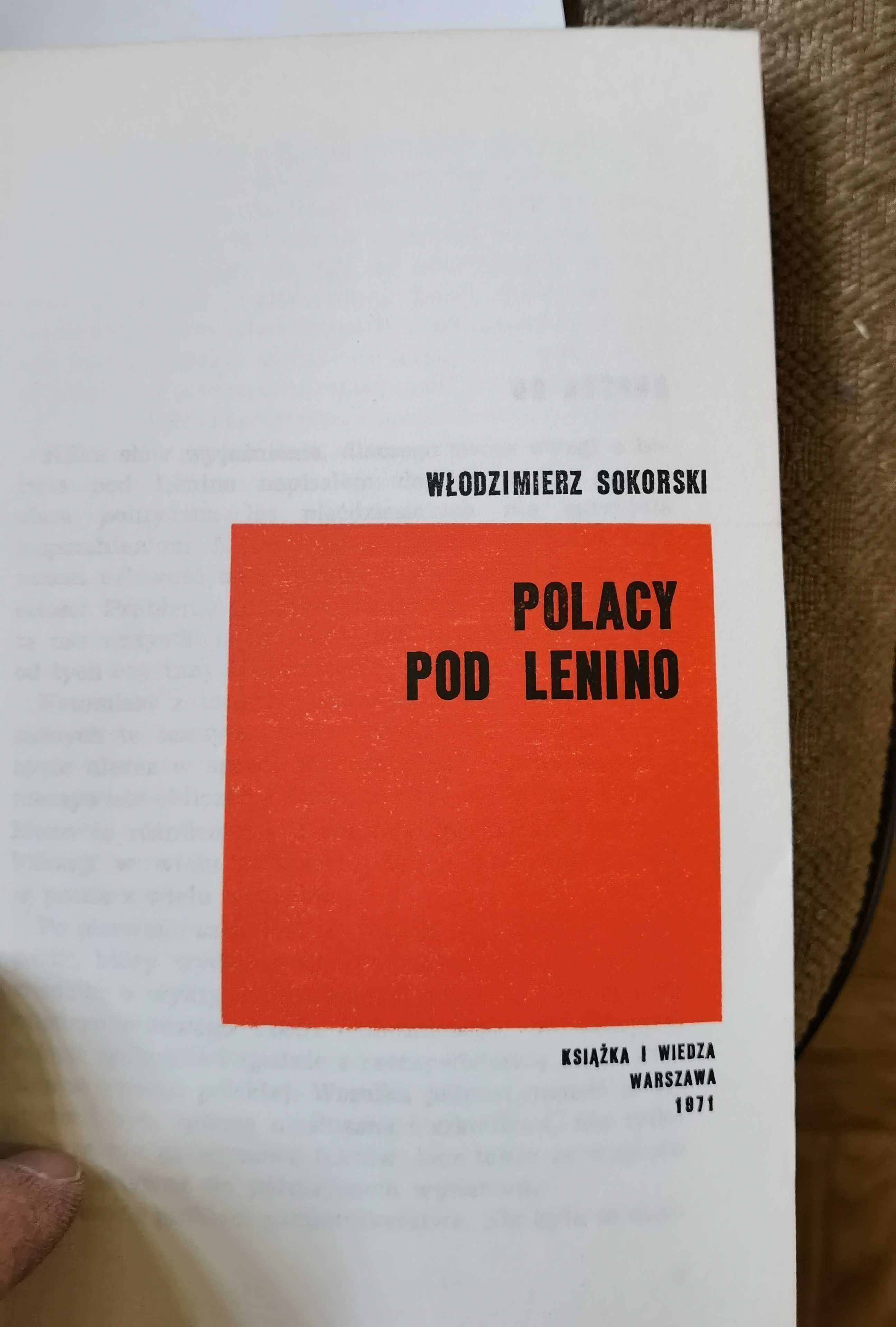 Włodzimierz Sokorski POLACY pod Lenino, Książka i Wiedza 1971