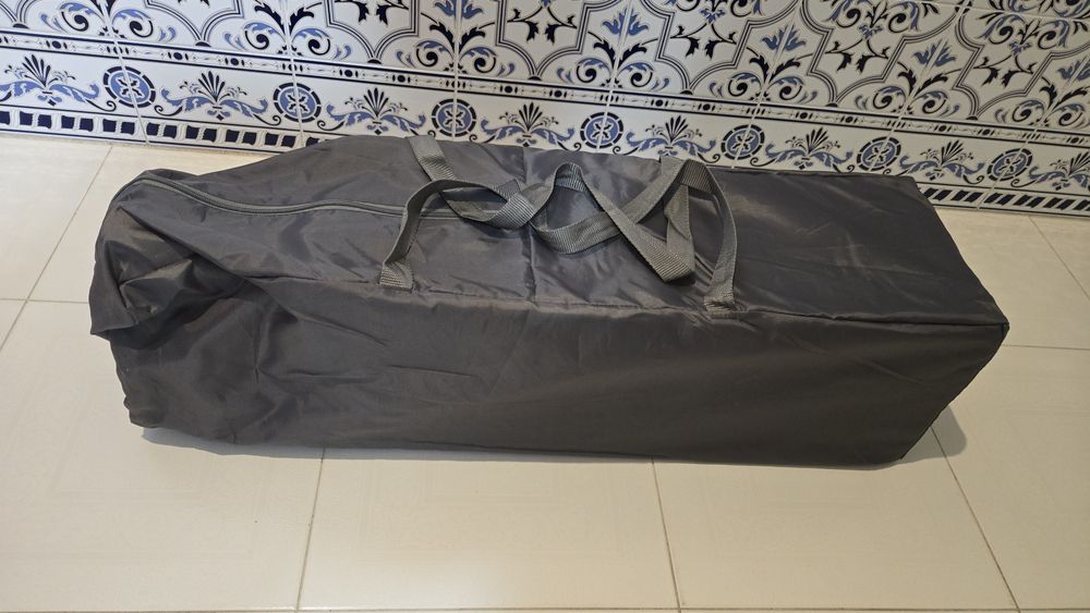 Cama berço viagem com colchão, como novo