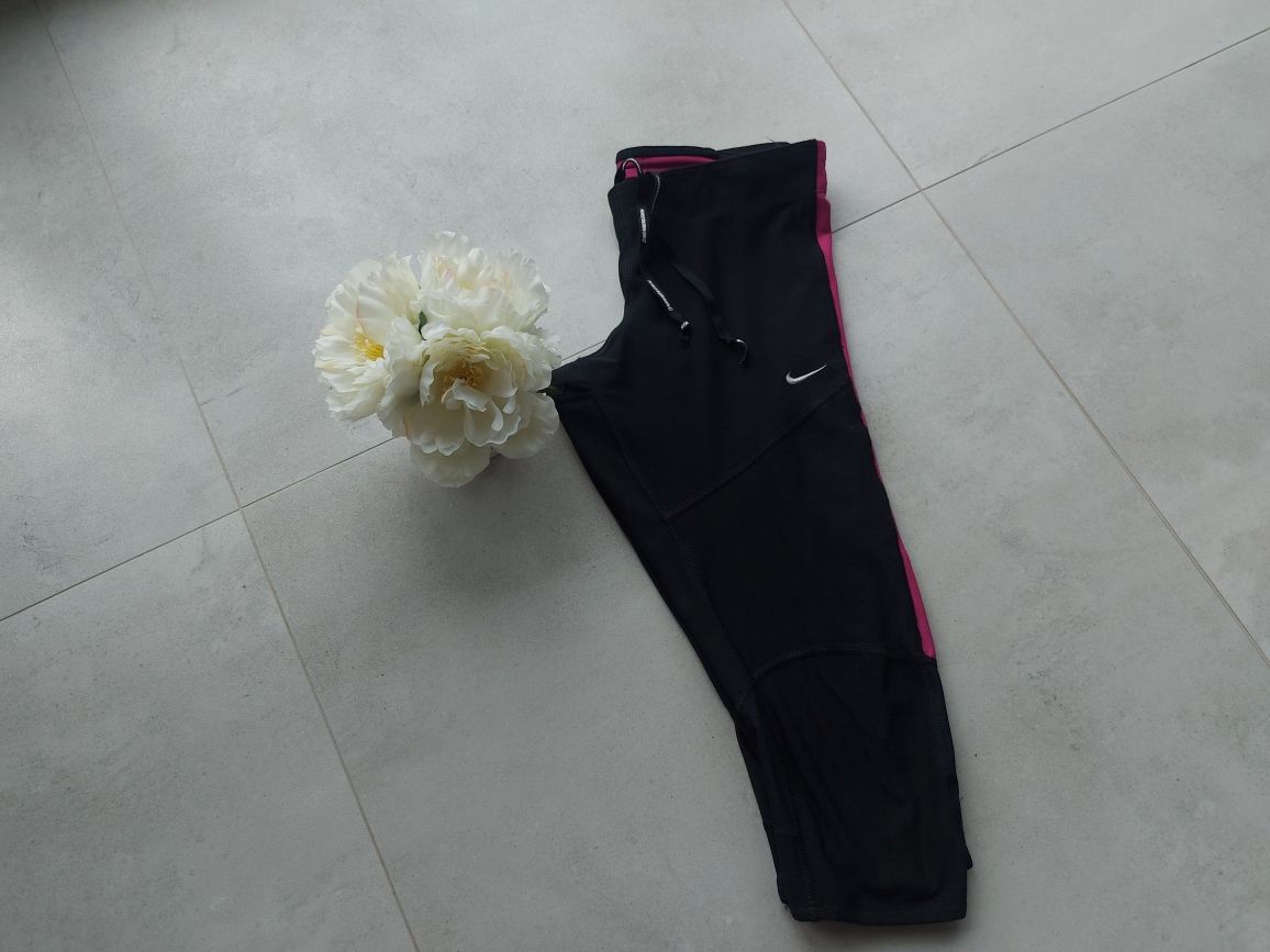 Legginsy Nike dri-fit running rybaczki