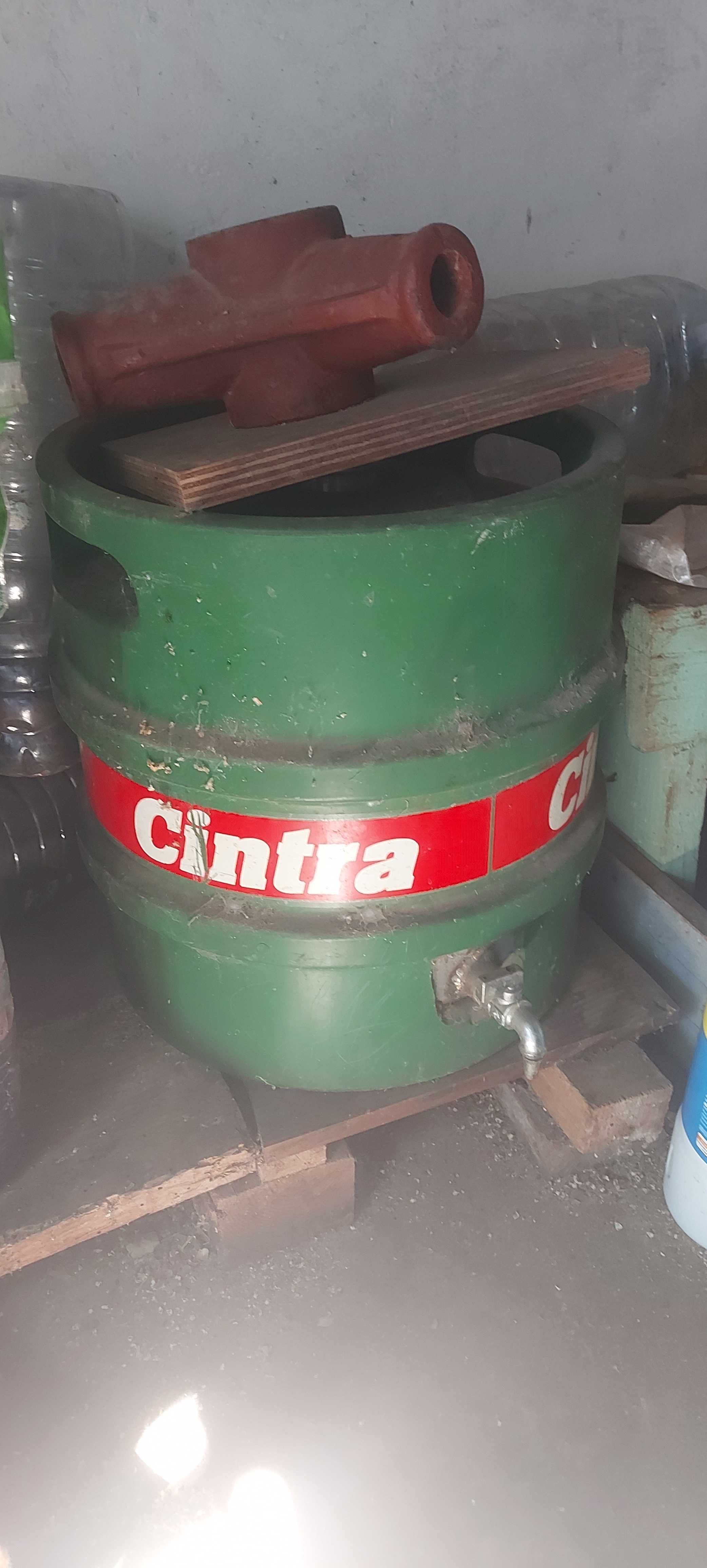 Barril inox com torneira