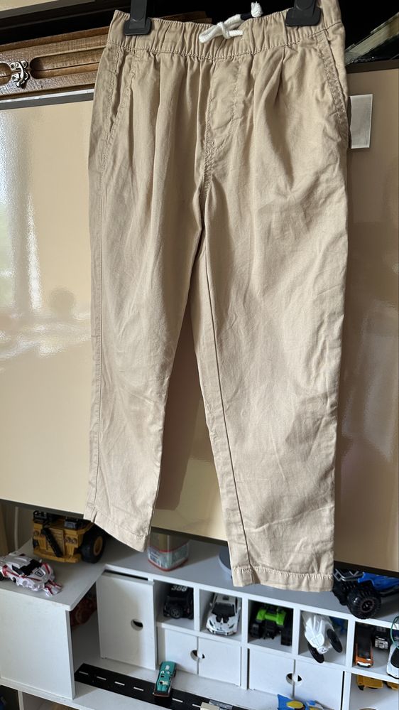 Брюки, штани, беж, літні H&M