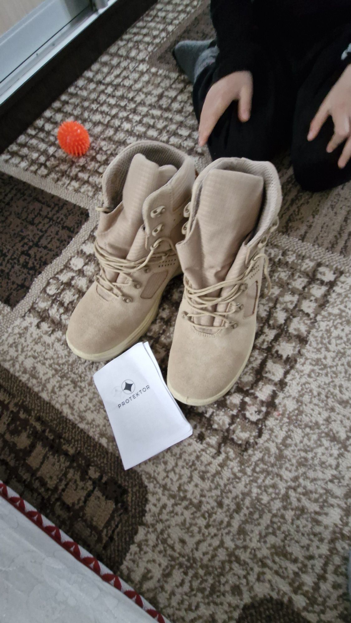 Берцы Черевики Protektor Cross Beige