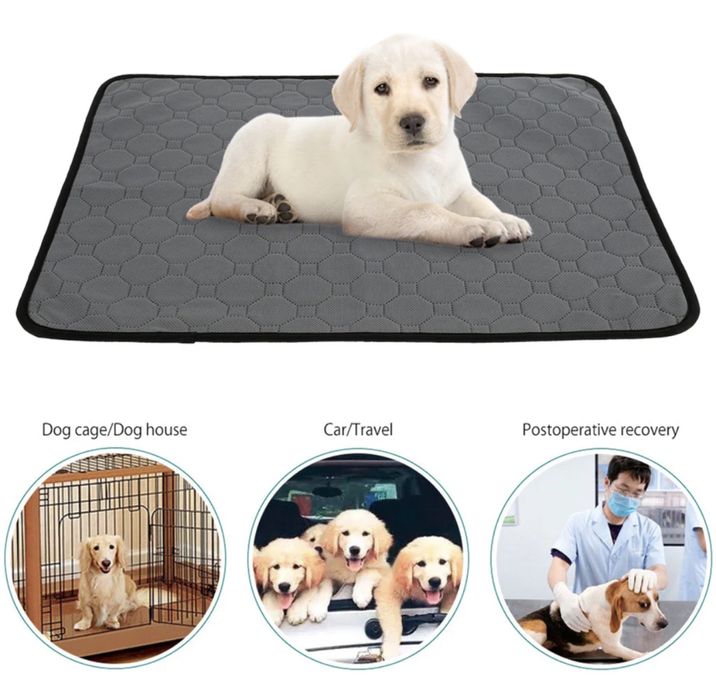 Поглинаючі багаторазові пелюшки для тварин. L 50х69