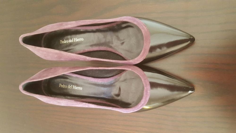 Novos Sapatos em Pele Pedro del Hierro 37