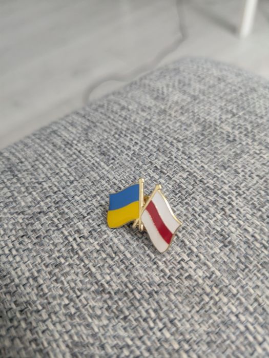 Przypinka Białoruś Ukraina