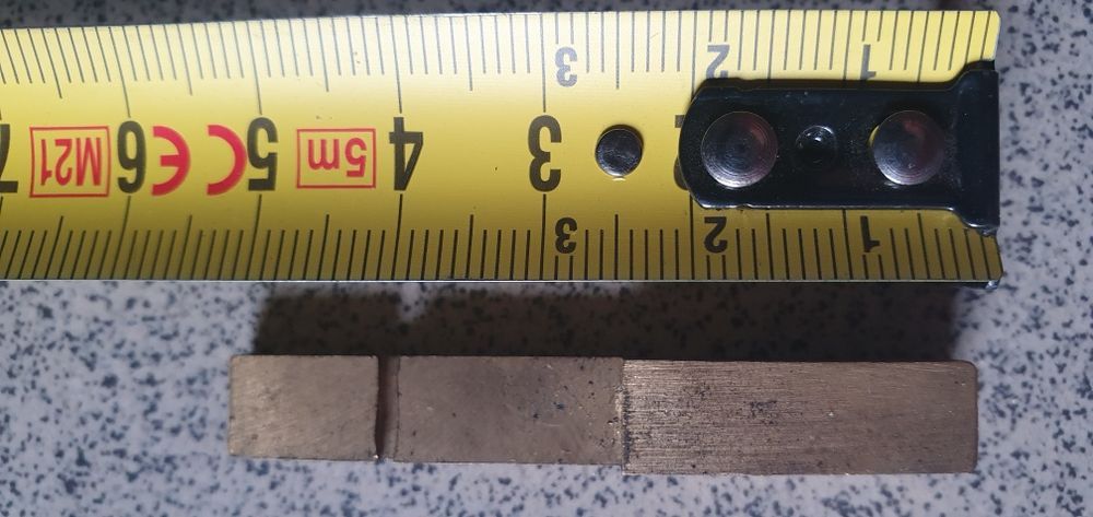 Klin mosiężny zawleczka