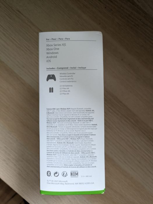 Xbox one Controller "ROBOT WHITE" NOWY