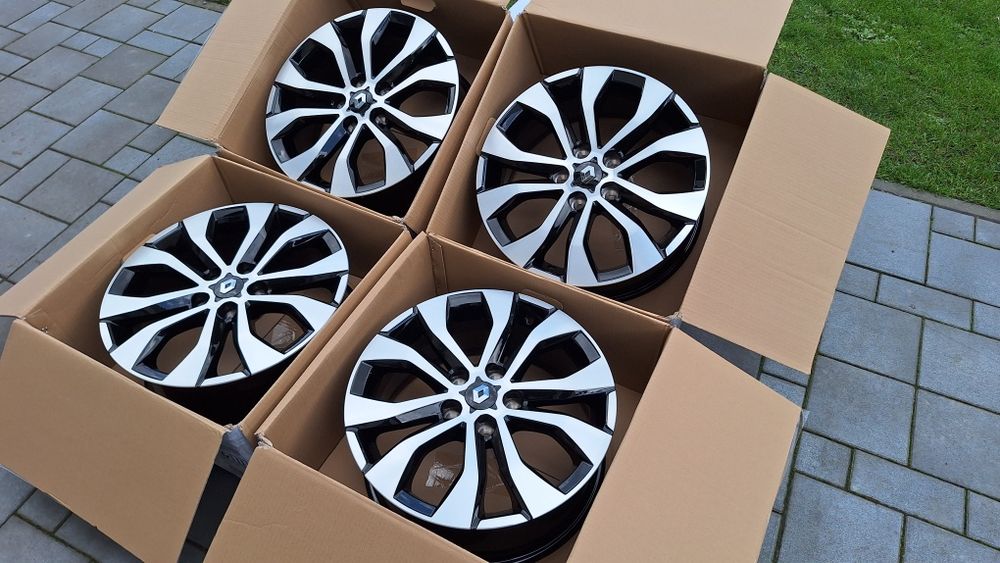 Oryginalne Nowe Alufelgi 5x114,3 R17 Renault Megane Dacia Toyota Nissa
