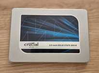 Dysk SSD 500 GB Crucial MX500 SATA-III CT500MX500SSD1 mały przebieg