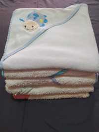 Conjunto de toalhas de bebé - Portes Grátis