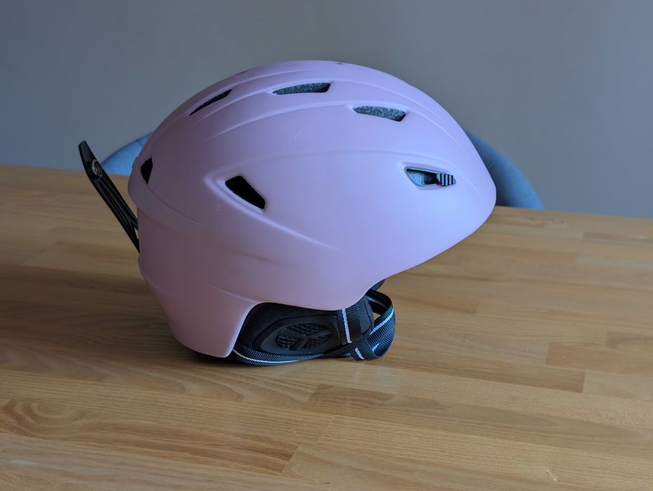 KASK narciarski dziecięcy WOOSH różowy (S, 55-56 cm)