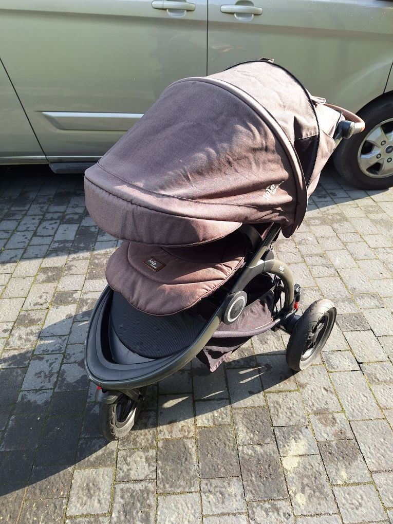 Wózek 3 kołowy Joie duży biegowy spacerowy