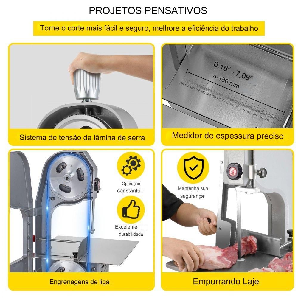 Serra de Osso Elétrica 1500W