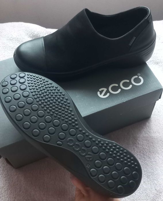 Ecco Gore-Tex półbuty damskie 39 czarny