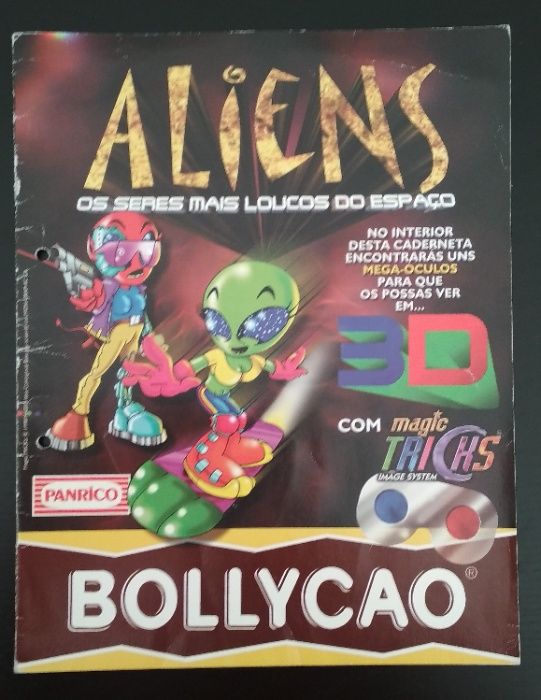 Caderneta Bollycao Aliens