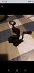 Moedor manual de carne vintage