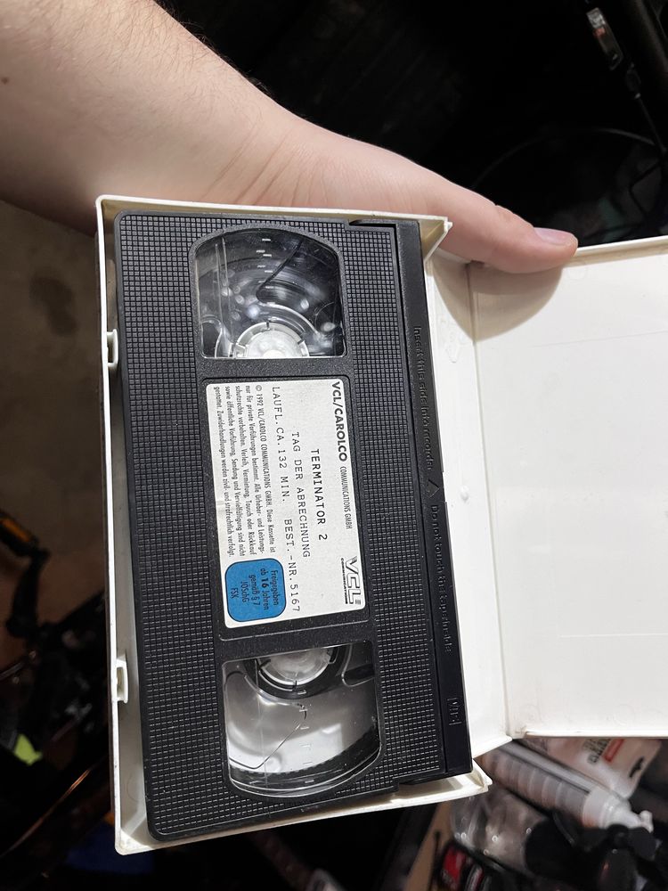 Kaseta VHS Terminator 2