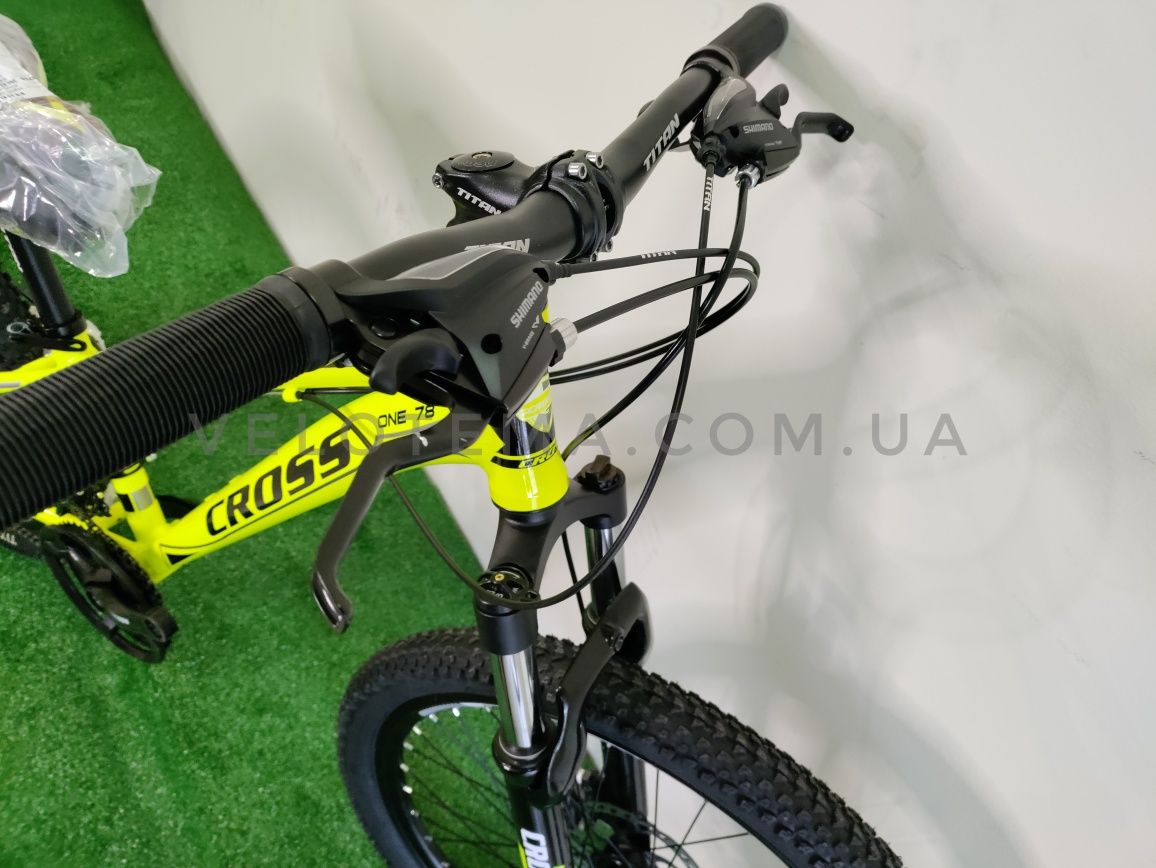 Новый горный велосипед Crossbike Hunter 24" алюминиевая рама