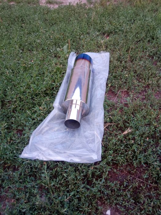 Выхлоп, прямоток, банка, спортивный глушитель.