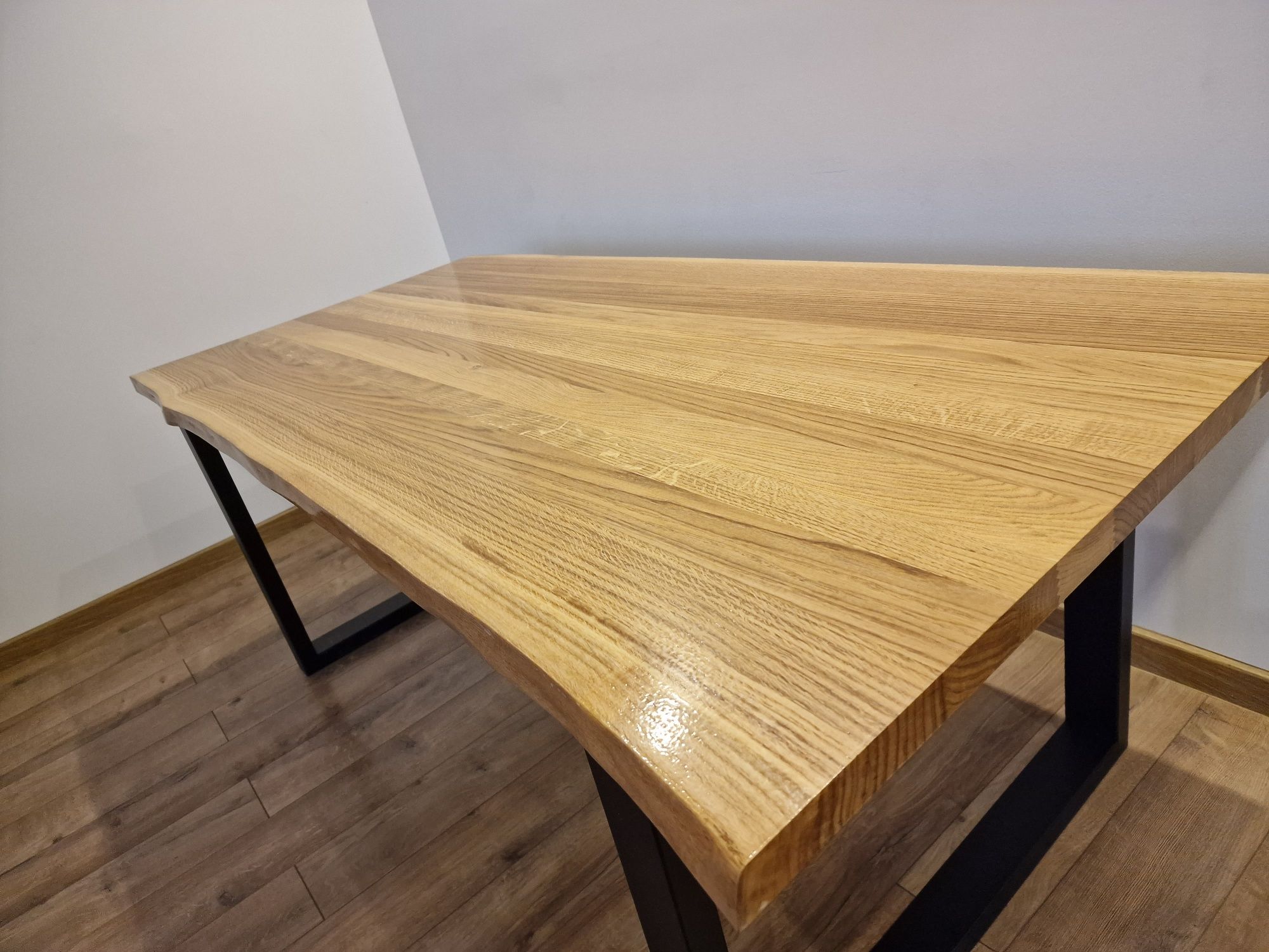 Stół dębowy naturalny salon / jadalnia