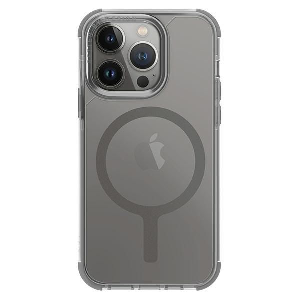 Uniq Etui Combat Iphone 15 Pro 6.1" Magclick Charging Szary/Frost Grey