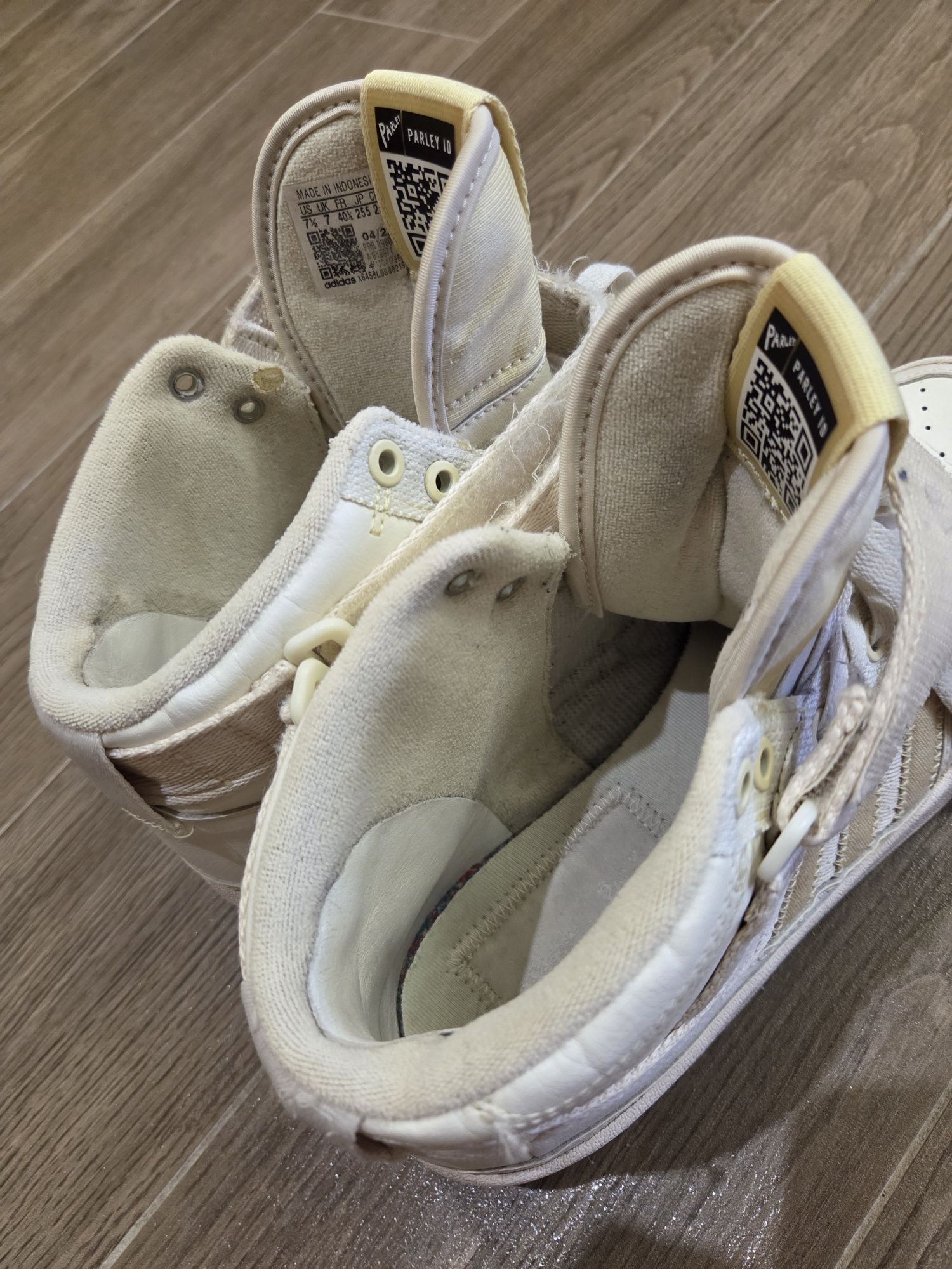 Кеды высокие Adidas Forum Mid Parley