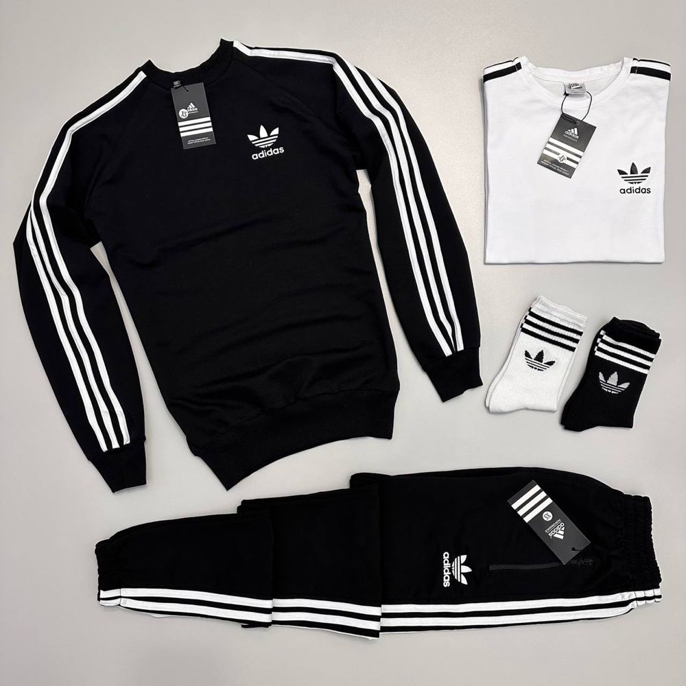 Чоловічий спортивний костюм адідас комплект adidas [xs-3xl]