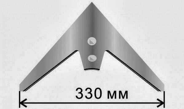 Лапа культиватора КРН КСО 220мм., 270 мм., 330 мм., Робочі органи КРН