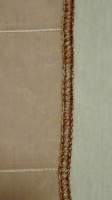 Firana/firanka z organzy - rozm. 154x250 cm (2szt-250zł, 4szt-400 zł)