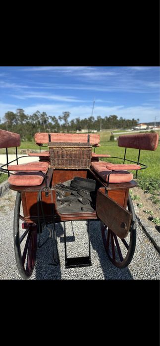 Vendo ou troco charrete classica