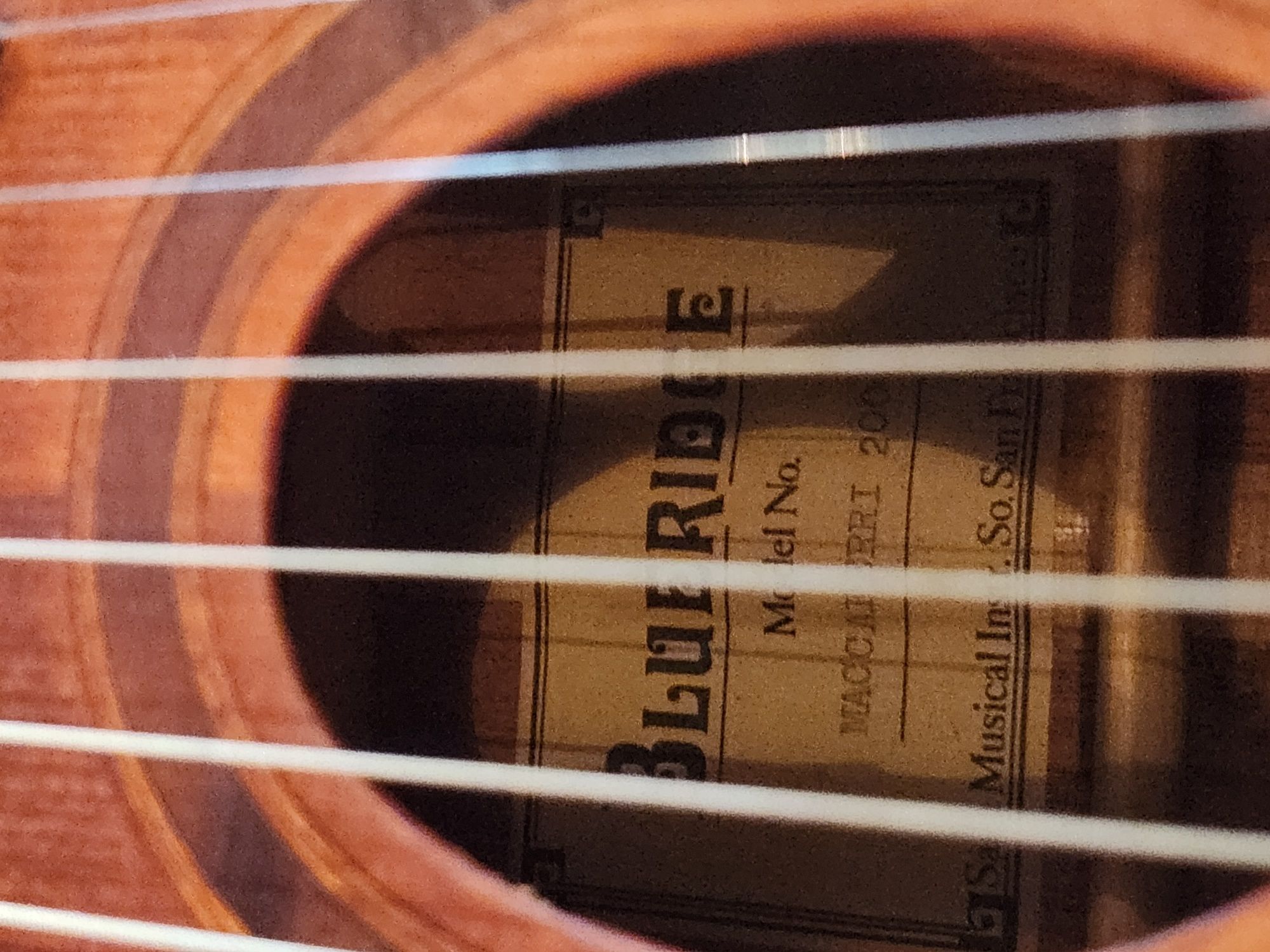Gitara gypsy Blueridge MACCAFERRI 200