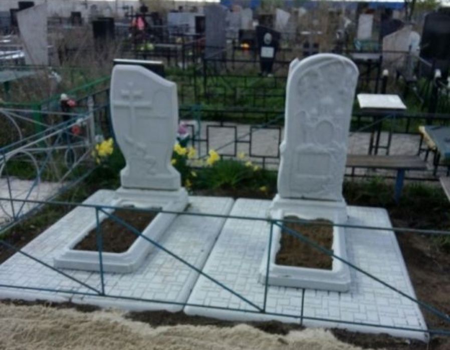 Памятники бетонные от 2200 грн Днепр
