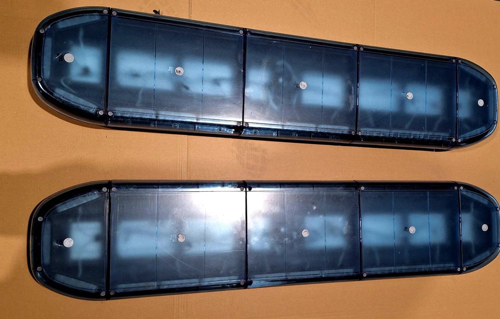 BELKA OSTRZEGAWCZA LED KOGUT NIEBIESKA, KARETKA, AMBULANS