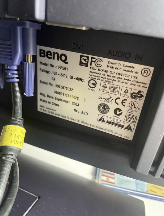 HP Laptop I5 Windows 10 + Monitor Benq + Impressora Epson SX600FW