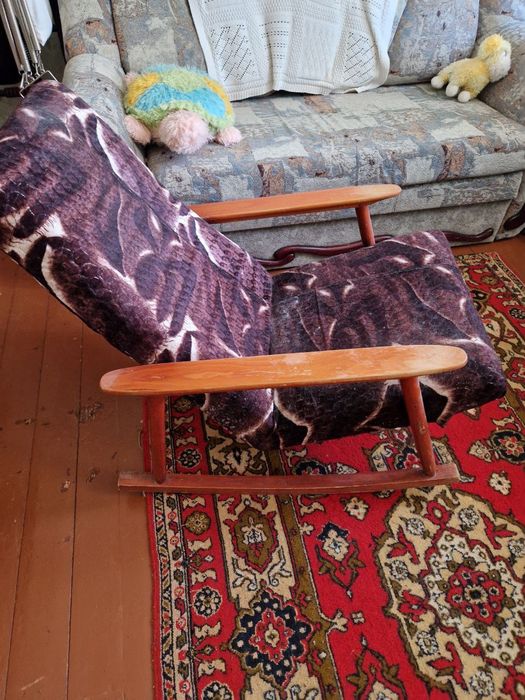 Кресло-качалка ретро, под реставрацию