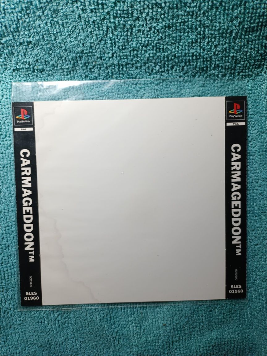PlayStation 1 Carmaggedon Okładka Tylnia